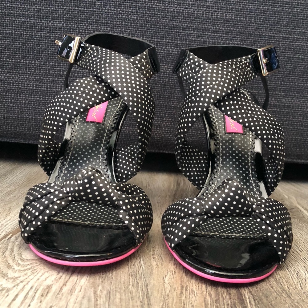 Betsey Johnson Strappy Heels